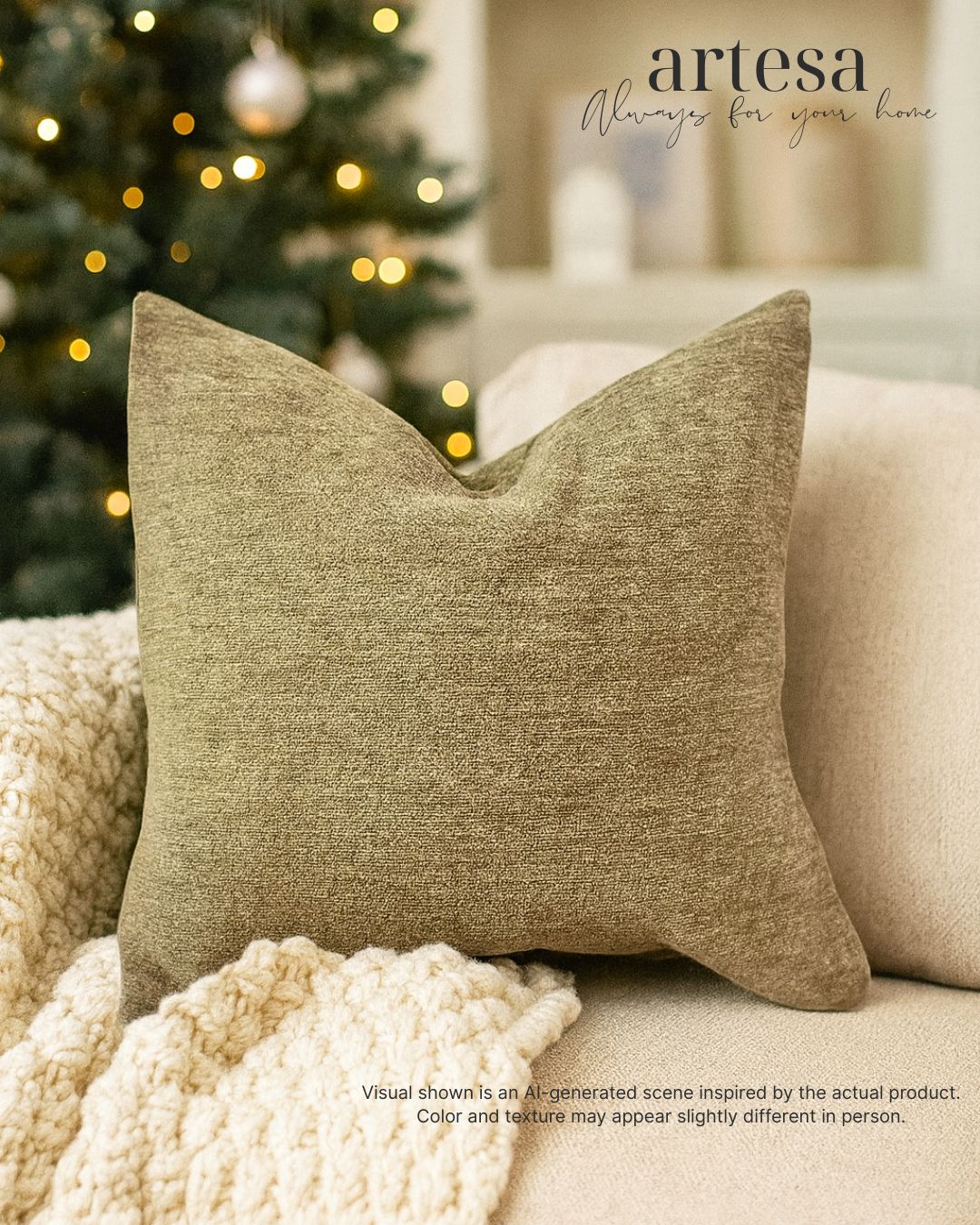 Artesa Premium Throw Pillow Covers | BROCADE ARK