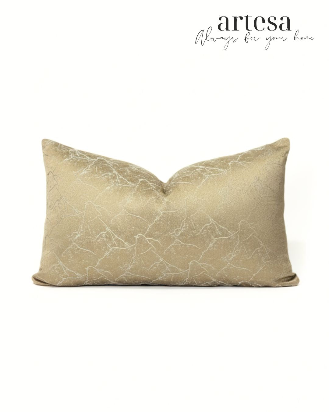 Artesa Premium Kindly Pillow Cover 12x20 | BROCADE IN SERENE
