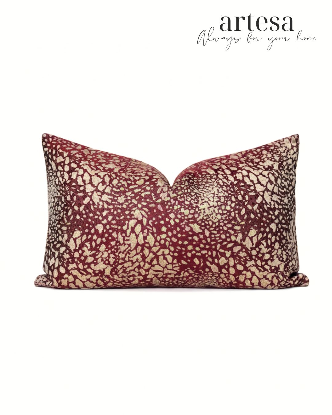 Artesa Premium Kindly Pillow Cover 12x20 | BROCADE CHEER