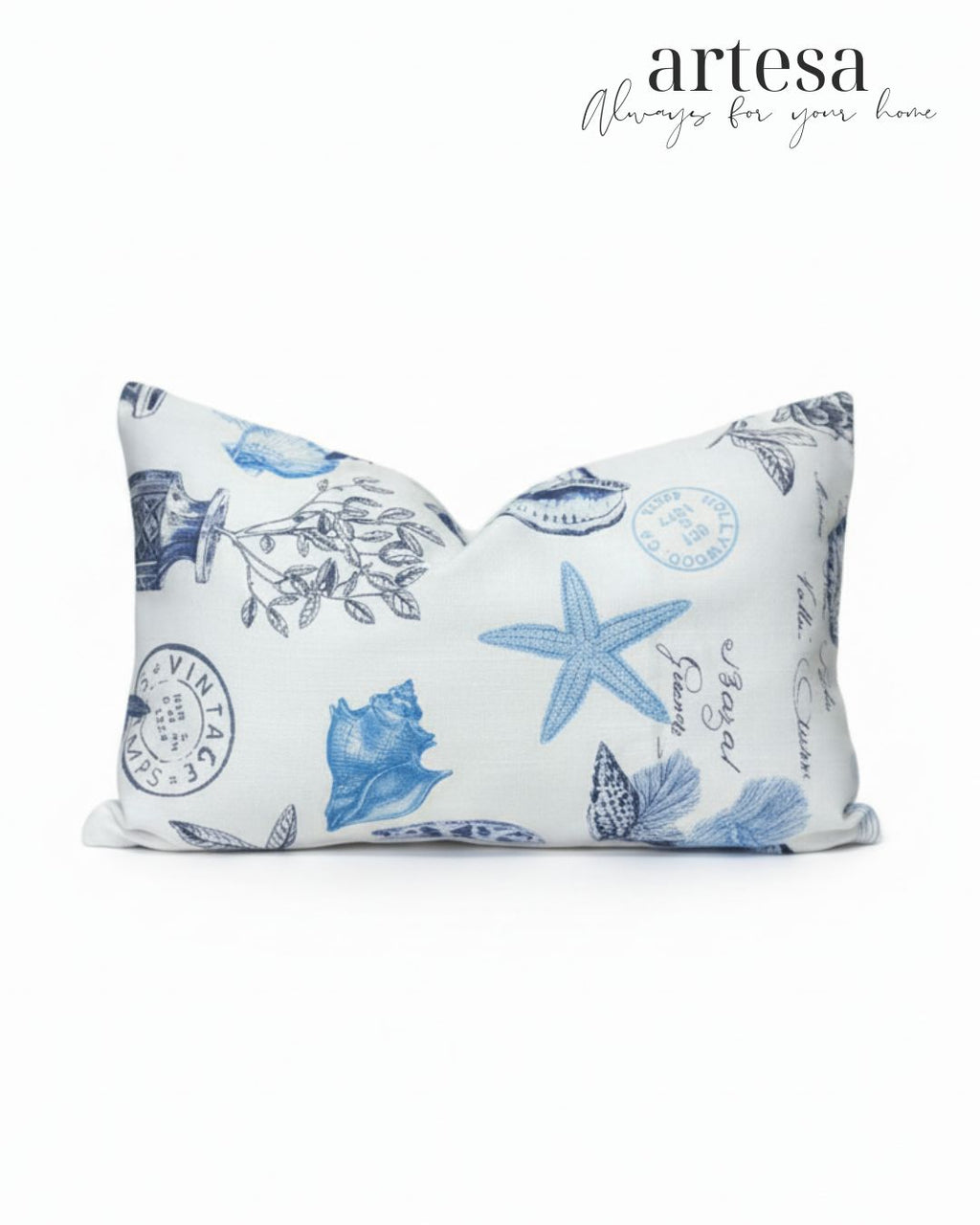 Artesa Premium Kindly Pillow Cover 12x20 | BROCADE IN WIND