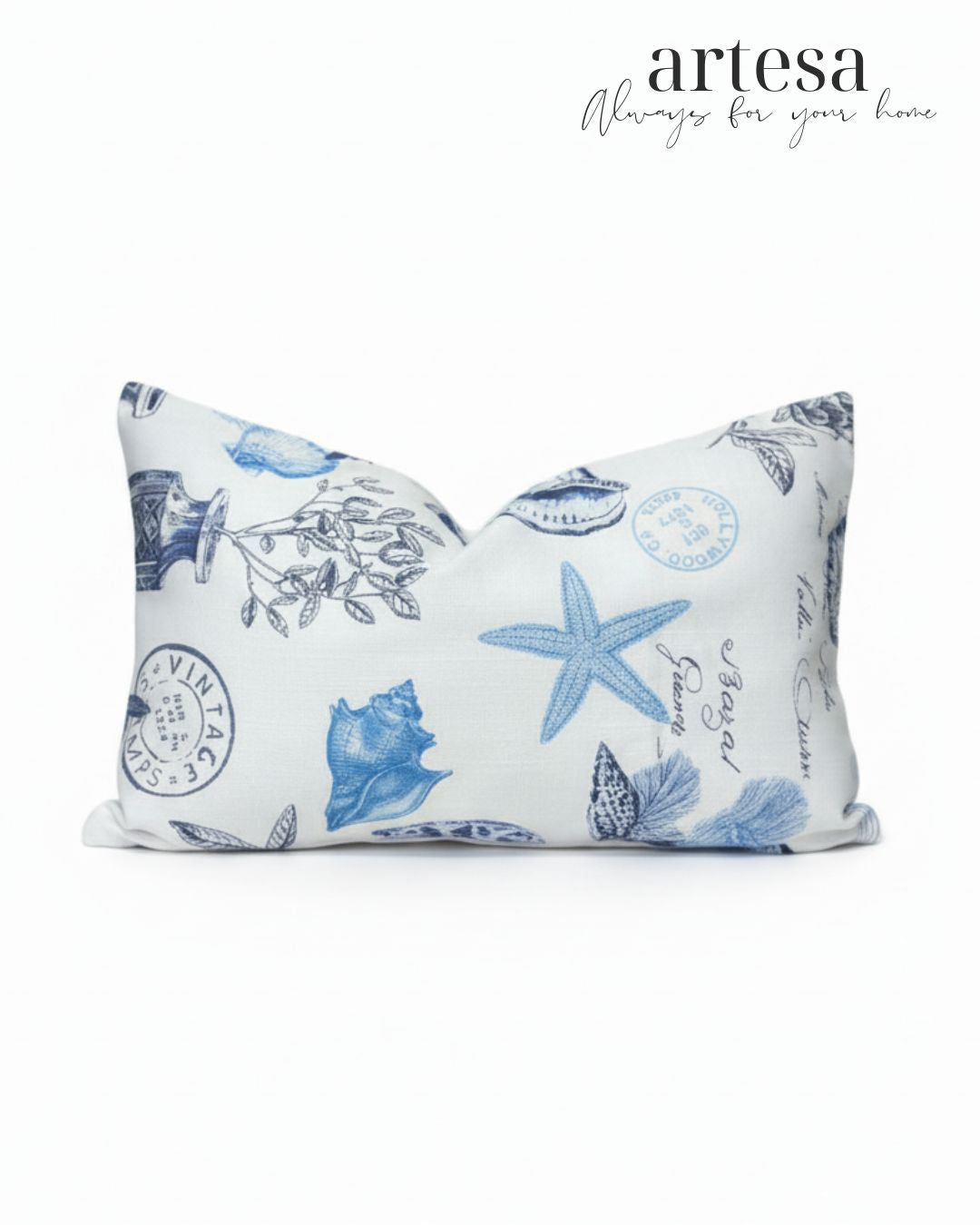 Artesa Premium Kindly Pillow Cover 12x20 | BROCADE IN WIND