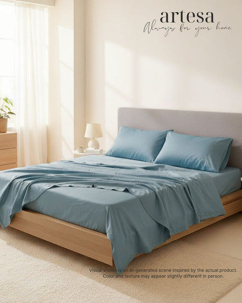 Artesa Luxe Flat Blanket Sheet Set of 4