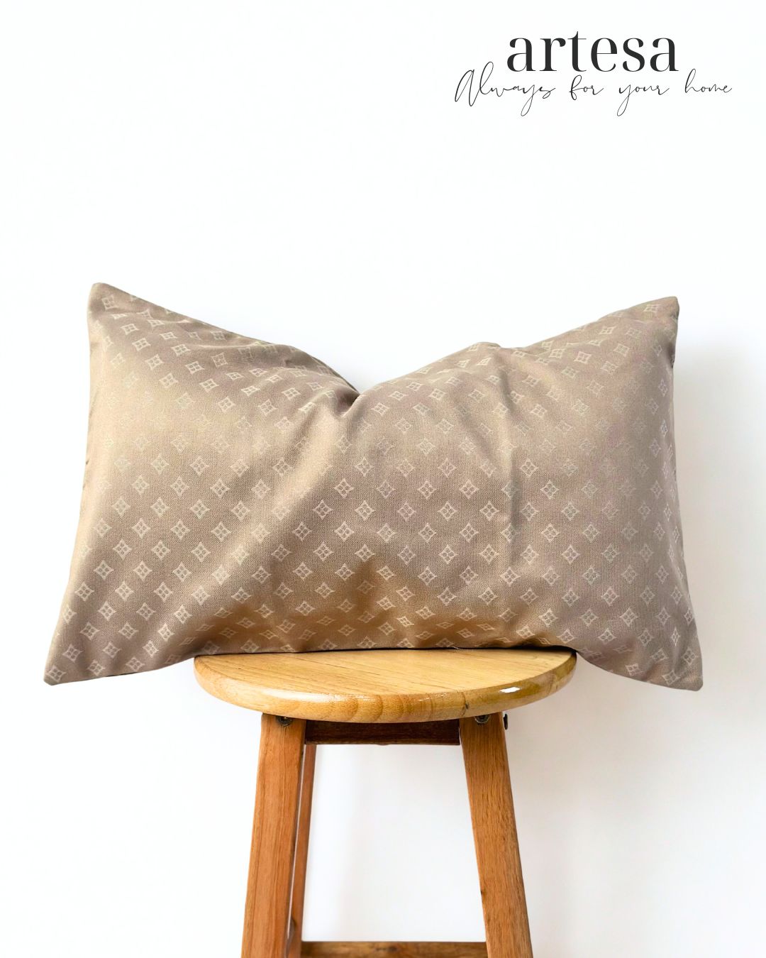 Artesa Premium Kindly Pillow Cover 12x20 | BROCADE EARTH