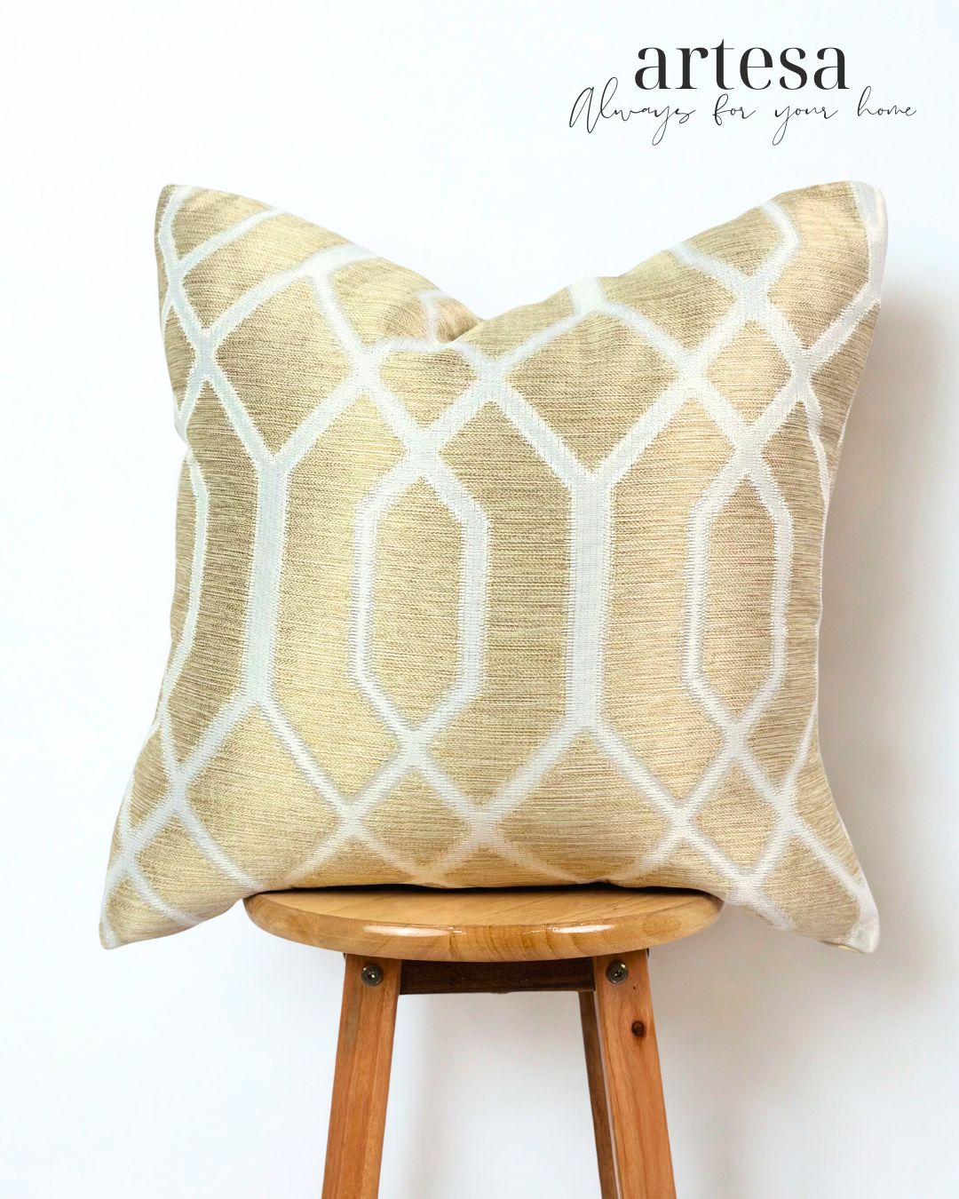 Artesa Premium Throw Pillow Covers | BROCADE GLORY