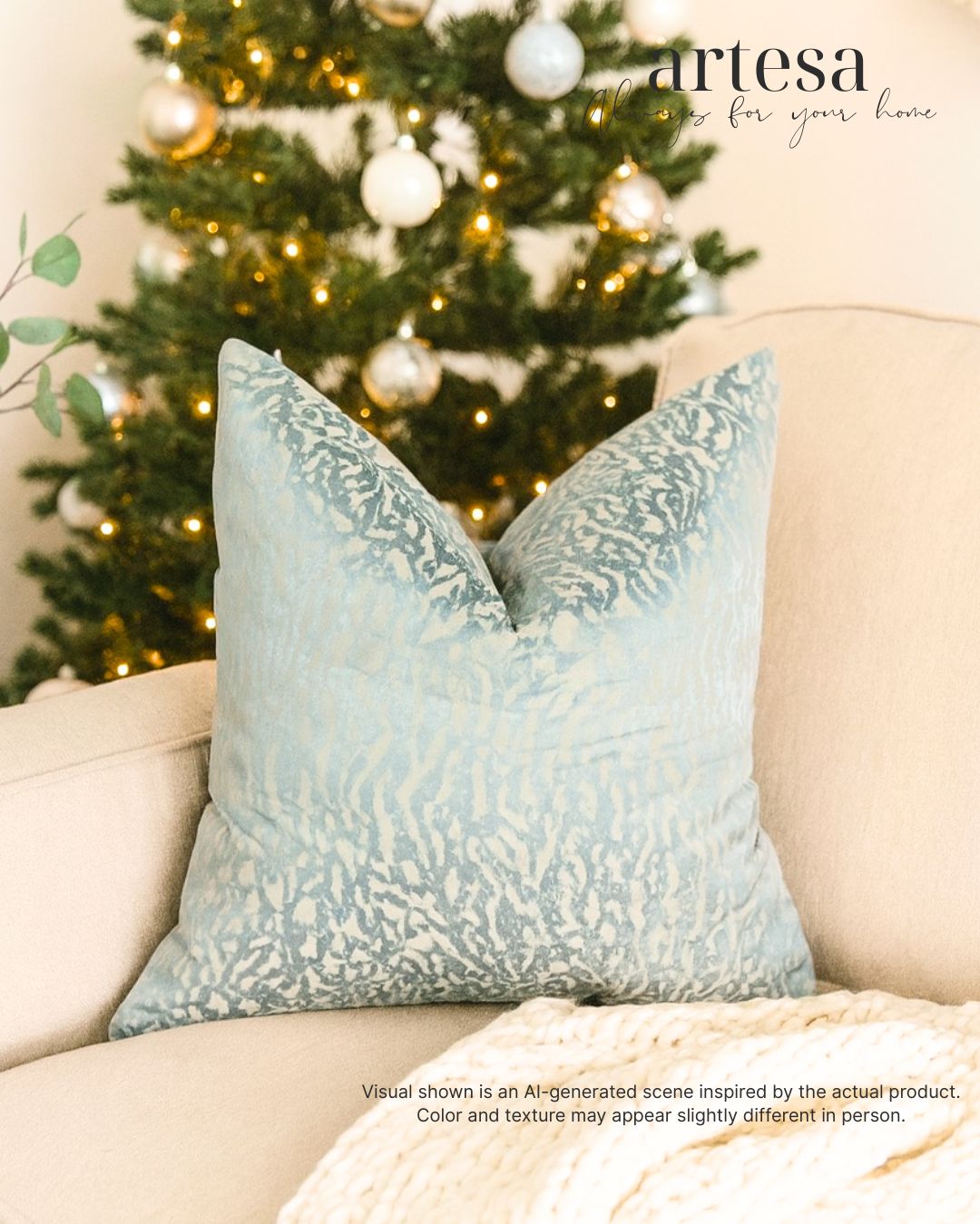 Artesa Premium Throw Pillow Covers | BROCADE HONOR