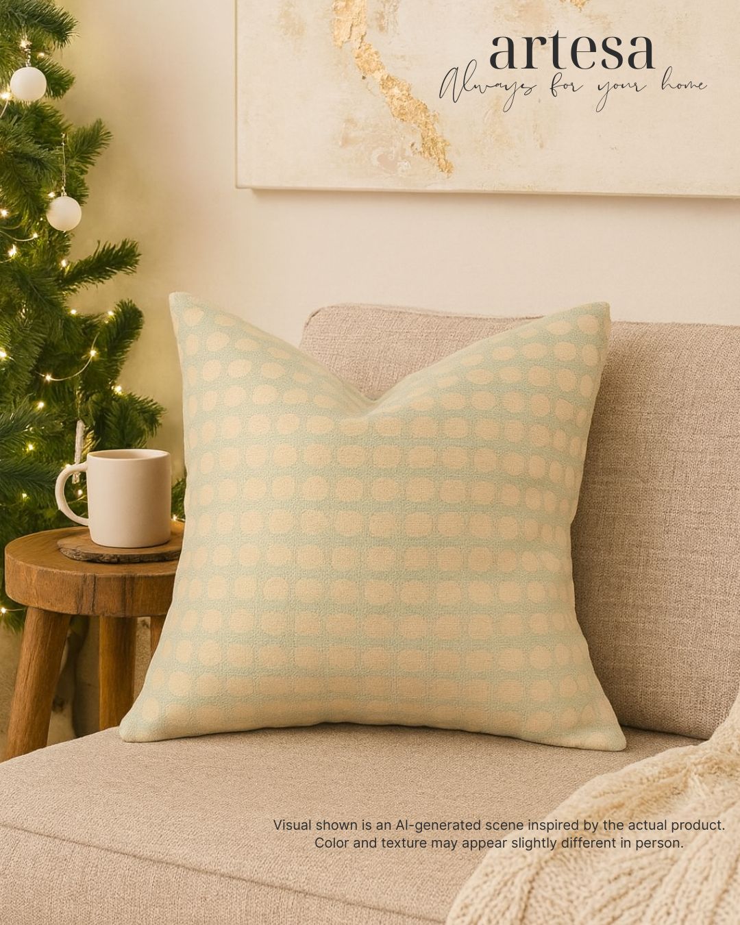 Artesa Premium Throw Pillow Covers | BROCADE JOY