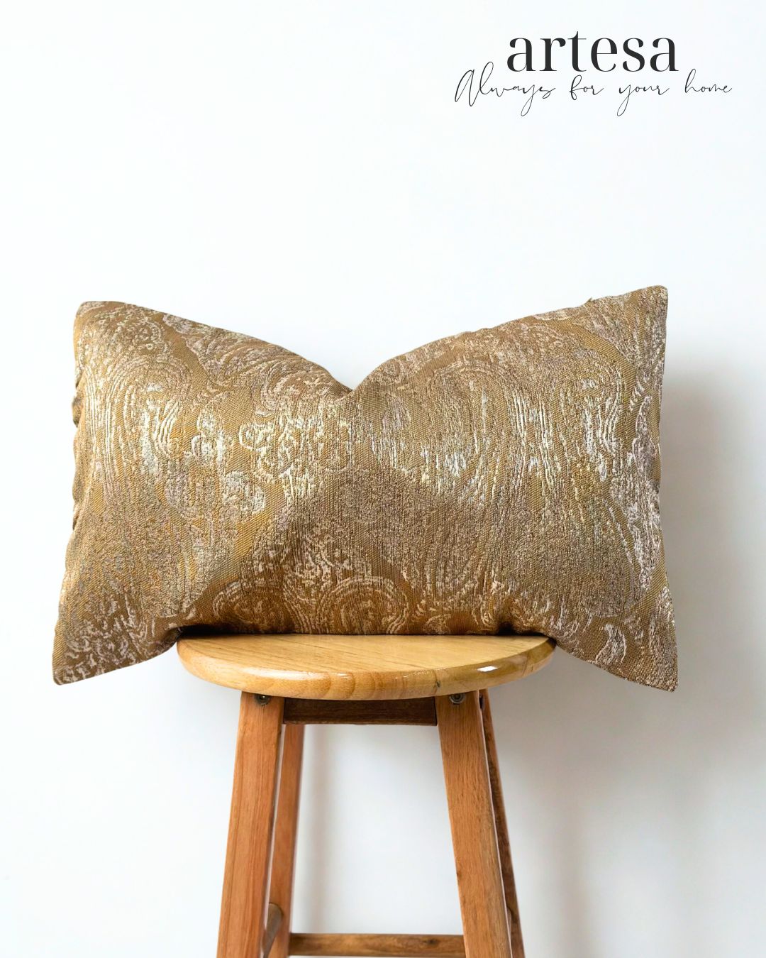 Artesa Premium Kindly Pillow Cover 12x20 | BROCADE EDEN
