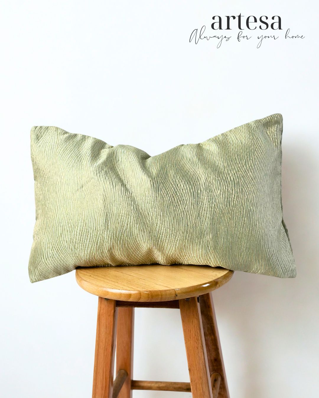 Artesa Premium Kindly Pillow Cover 12x20 | BROCADE HOPE
