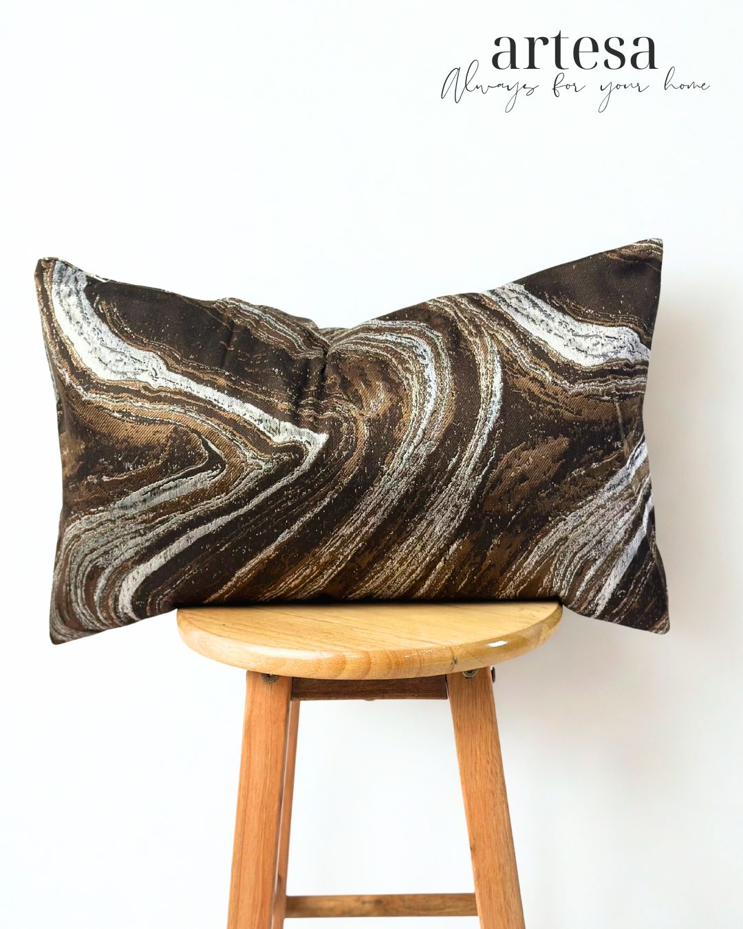 Artesa Premium Kindly Pillow Cover 12x20 | BROCADE JORDAN