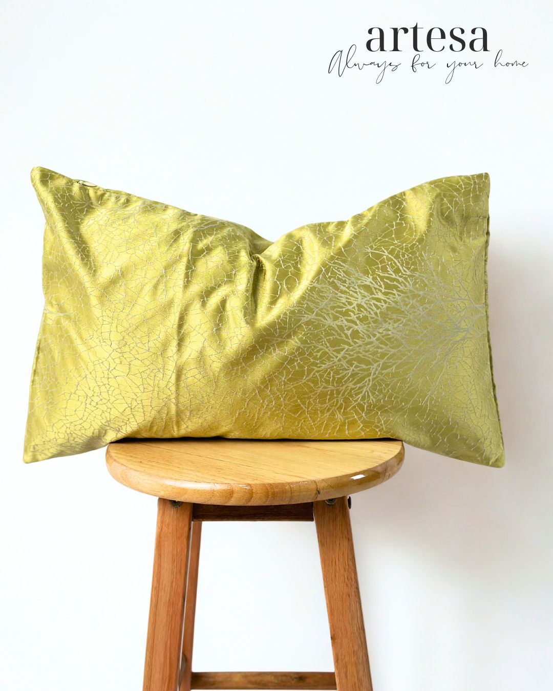 Artesa Premium Kindly Pillow Cover 12x20 | BROCADE PRAISE