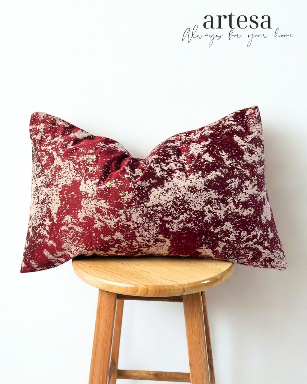 Artesa Premium Kindly Pillow Cover 12x20 | BROCADE MERRY