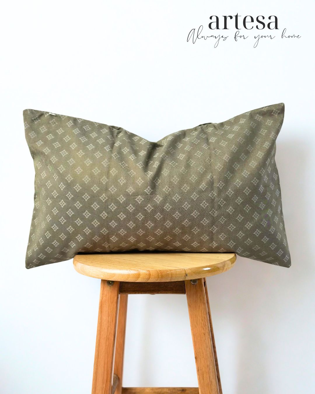 Artesa Premium Kindly Pillow Cover 12x20 | BROCADE OAK