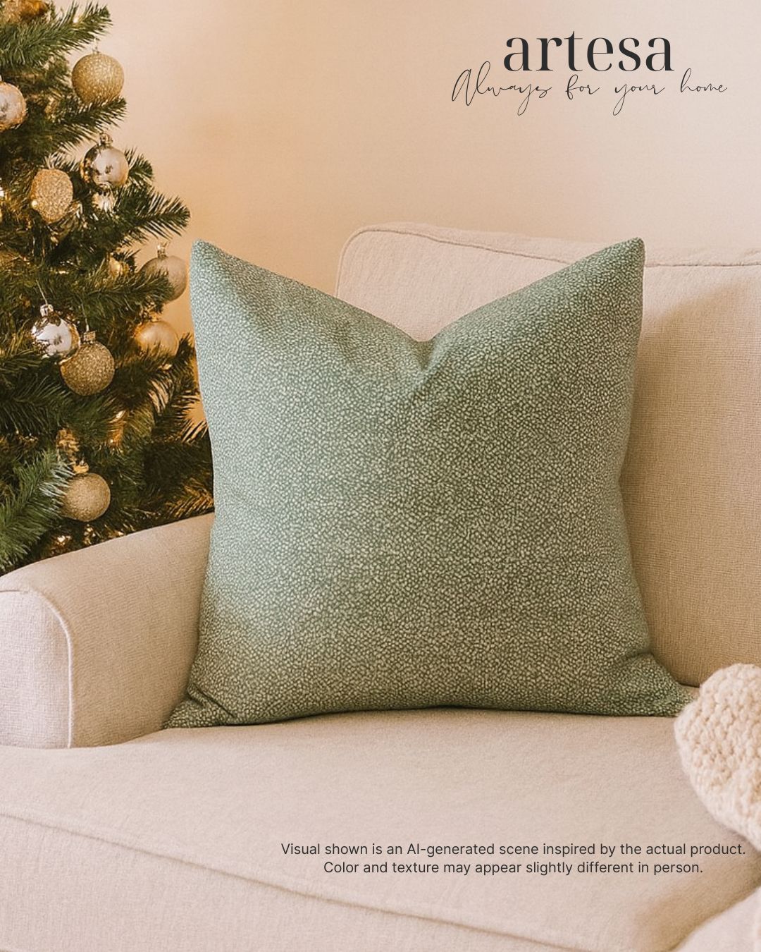 Artesa Premium Throw Pillow Covers | BROCADE PROMISE